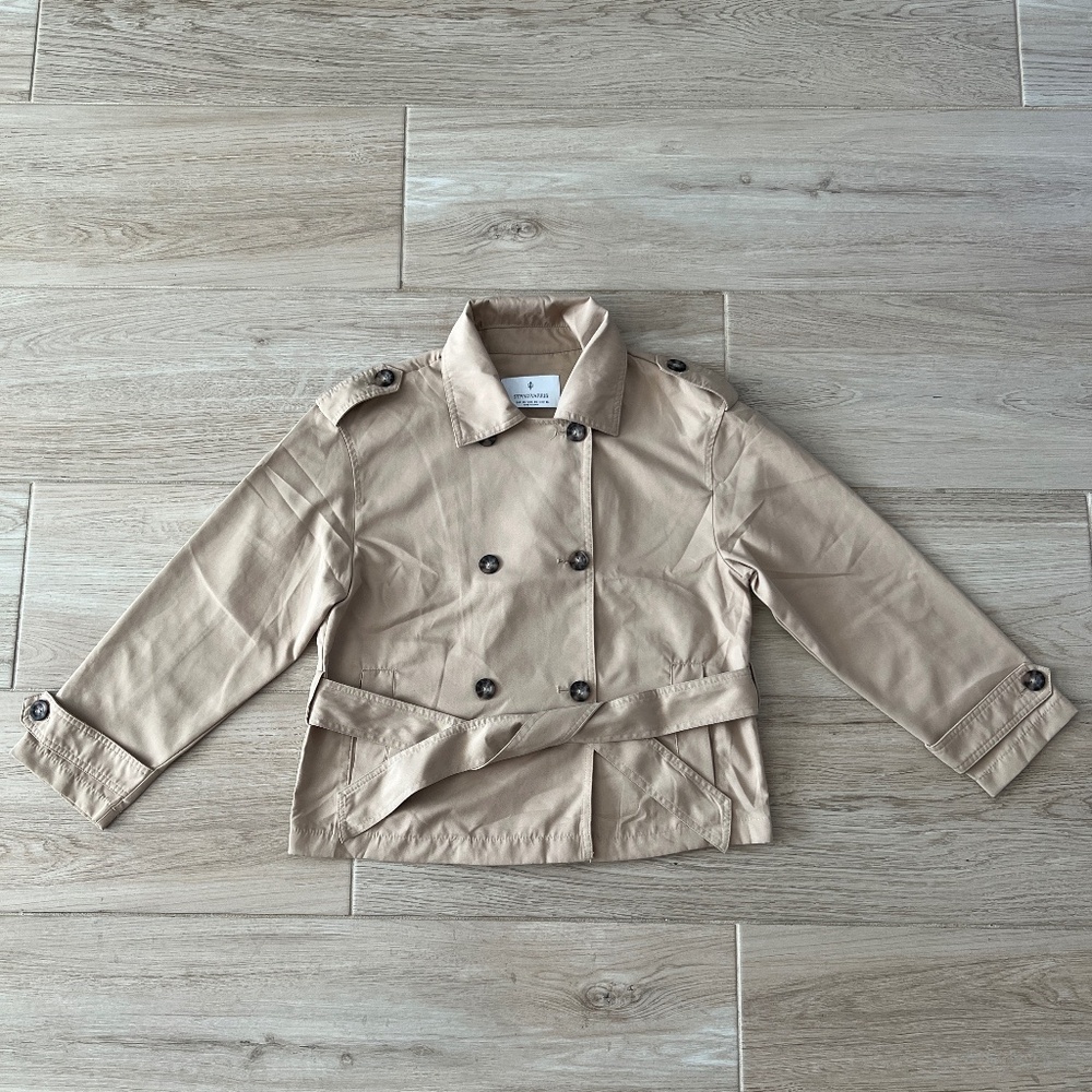 Stradivarius Short Trench Coat
